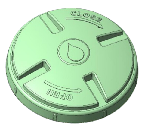 16.5 Inch Three Thread Water Tank Lid